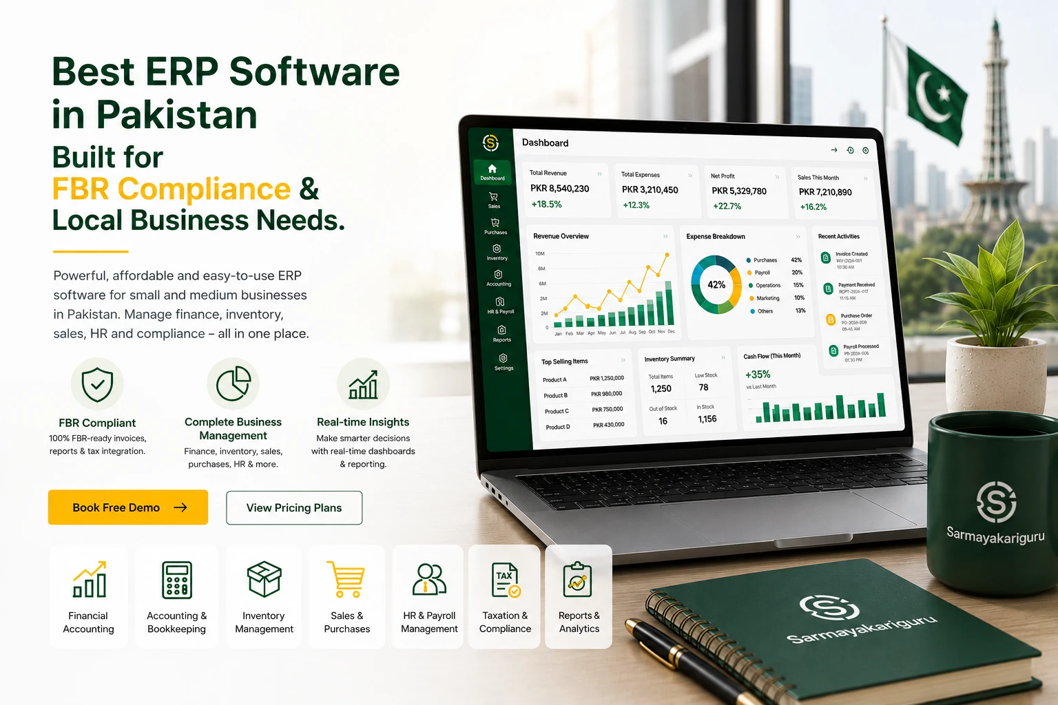Best ERP Software in Pakistan