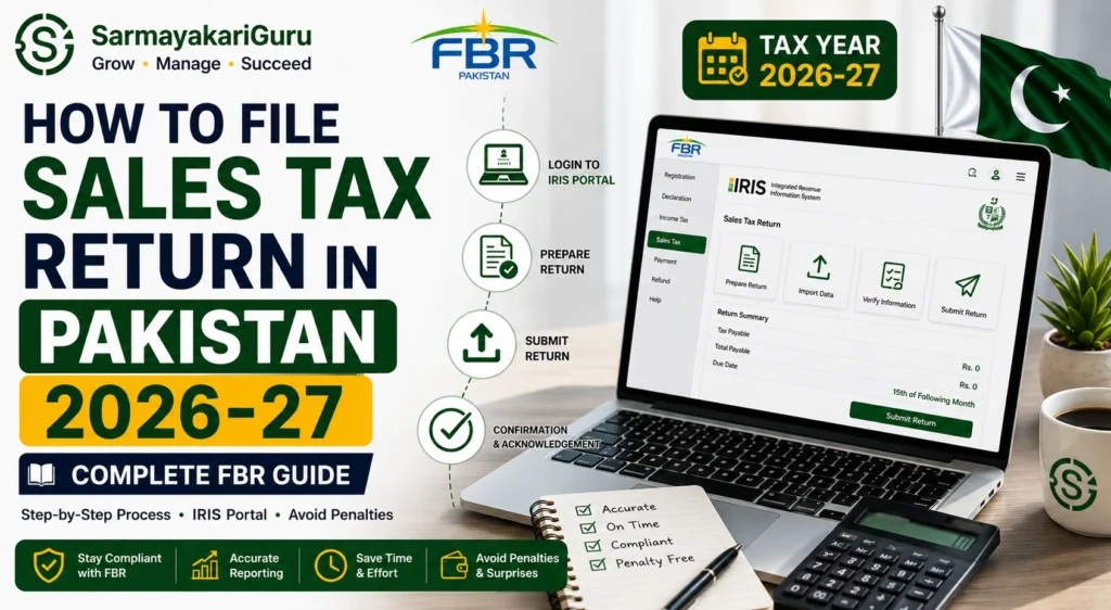 Sales Tax Return in Pakistan