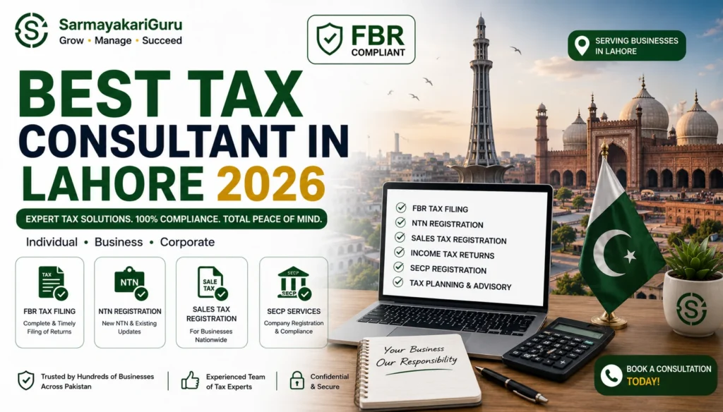 tax consultant in Lahore
