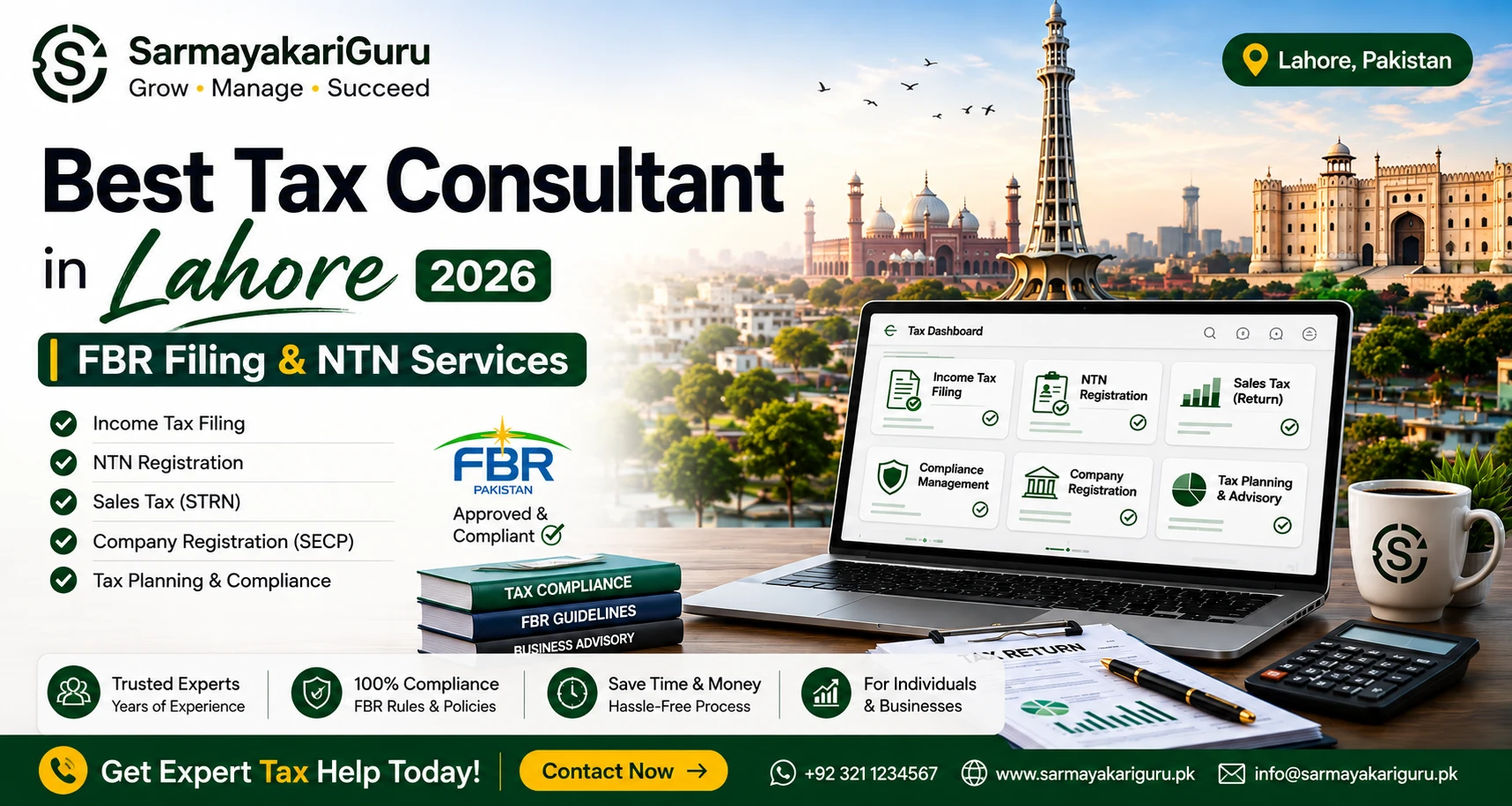 tax consultant in Lahore