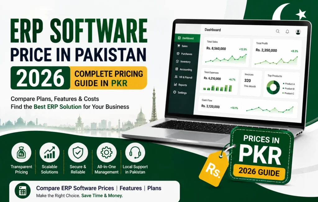 ERP software price in Pakistan