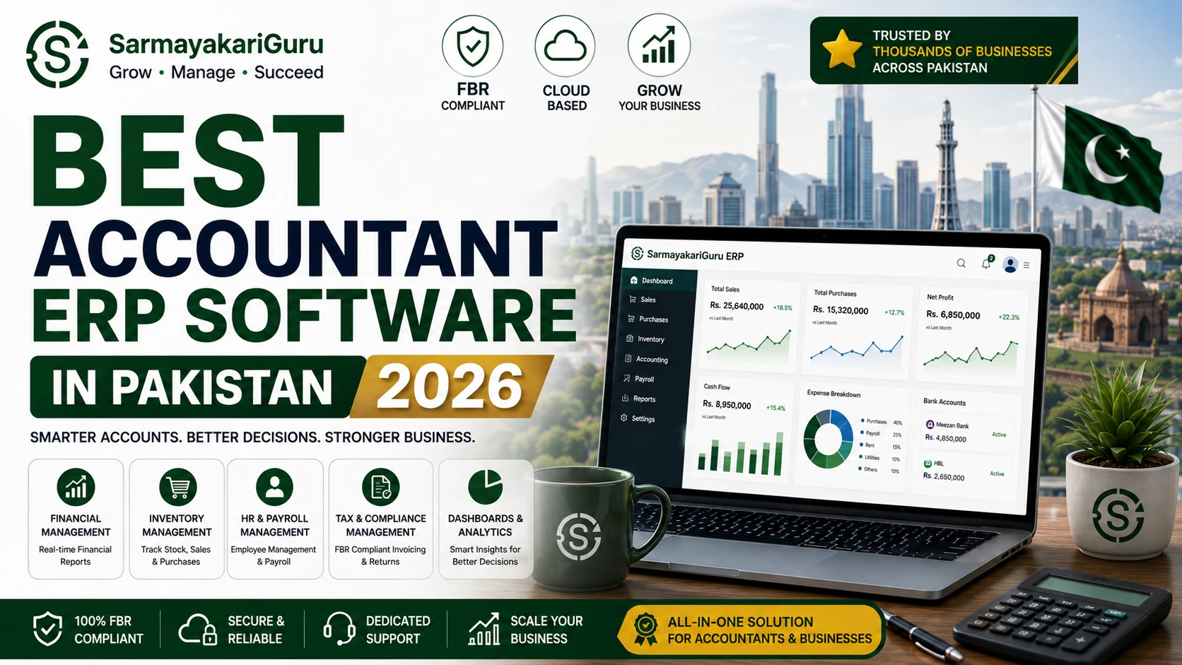 Best Accountant ERP Software in Pakistan