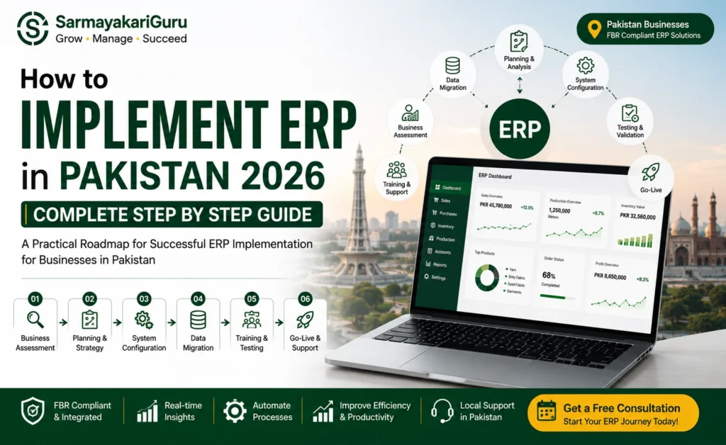 Implement ERP in Pakistan