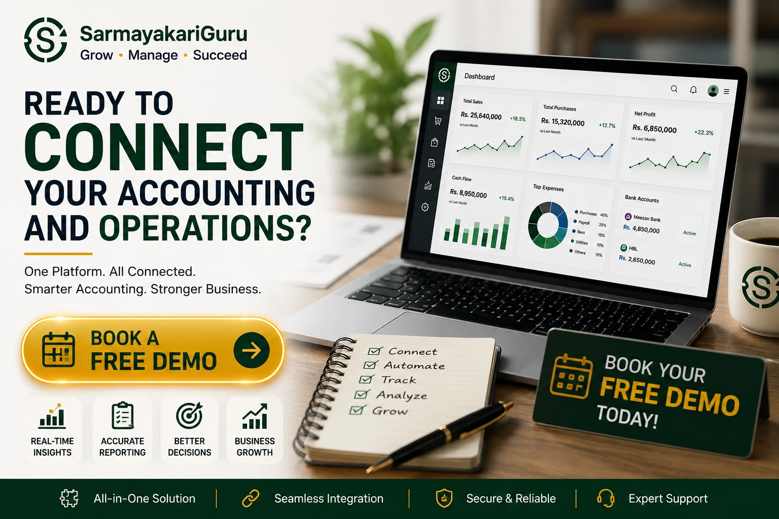 Ready to Connect Your Accounting and Operations